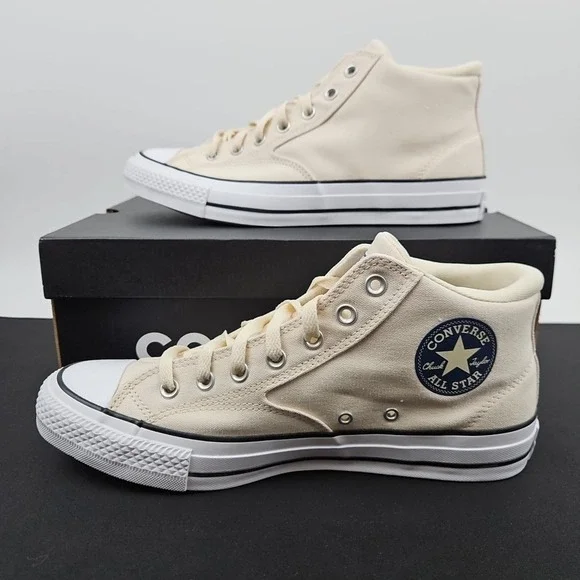 Converse Chuck Taylor All Star Malden Street Mid Ivory Men's Size 10.5 New